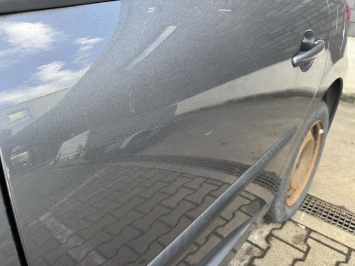 Peugeot 207 original T&uuml;r hinten links KTH Thorium Grau 5-T&uuml;rer Rohbau Bj.2010